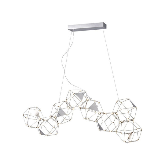 Cube 50" LED Chandelier