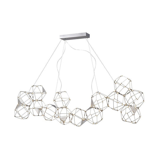 Cube 73" LED Chandelier