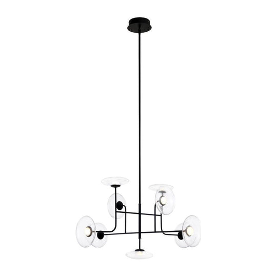 Helix 9-Light LED Chandelier