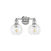 Ash 2-Light Vanity Wall Light