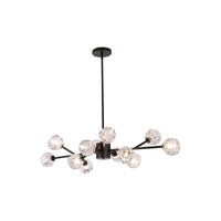 Hampton 12-Light Linear Chandelier