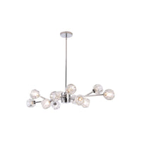 Hampton 12-Light Linear Chandelier