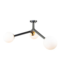 Ravello 3-Light Semi-Flush Mount