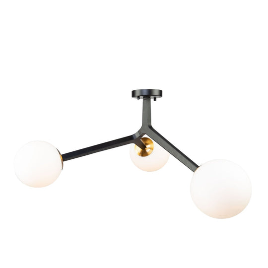 Ravello 3-Light Semi-Flush Mount