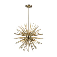 Sunburst 8-Light Chandelier