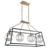 Bridegtown 4-Light Cage Pendant