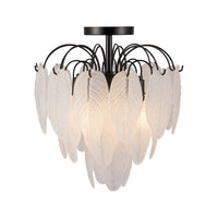 Alessia 4-Light Semi-Flush Mount
