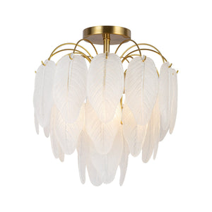 Alessia 4-Light Semi-Flush Mount