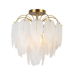 Alessia 4-Light Semi-Flush Mount