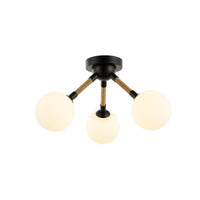 Capilano 3-Light Semi-Flush Mount