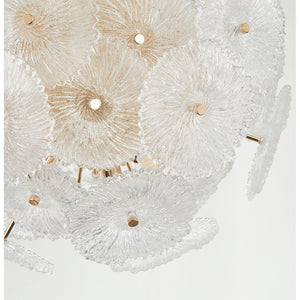 Bloom 18-Light 19.5" Chandelier