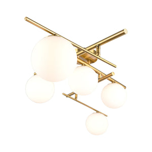 Modena 5-Light Semi Flush Mount