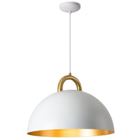 Pantheon 1-Light Pendant 19.5"
