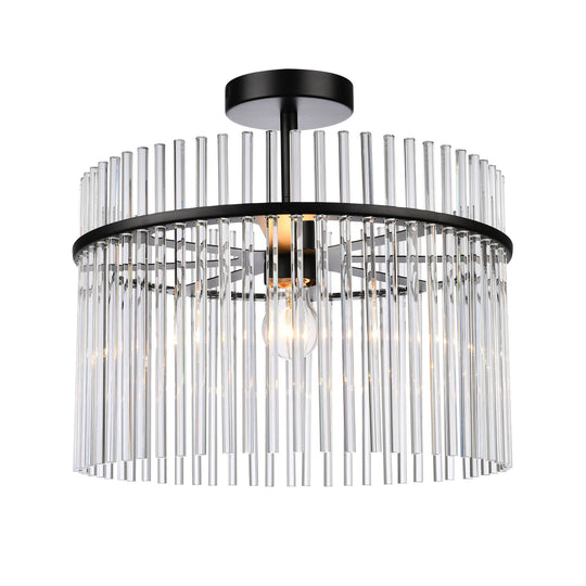 Ava 1-Light Semi Flush Mount