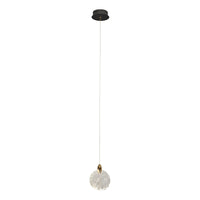 Snowflake 1-Light Integrated LED Pendant