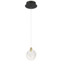 Snowflake 1-Light LED Pendant