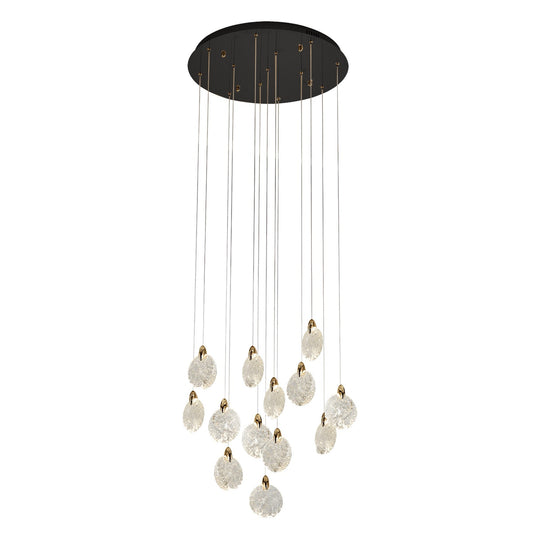 Snowflake 13-Light LED Chandelier