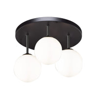 Comet 3-Light Semi Flush Mount