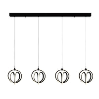 Rose 4-Light LED Chandelier