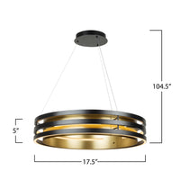 Toledo 1-Light 44.5" Chandelier