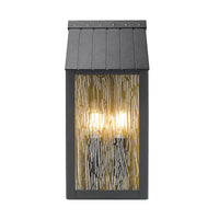 Point 3-Light Outdoor Wall Sconce