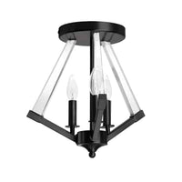 Aalto 3-Light Semi-Flush Mount