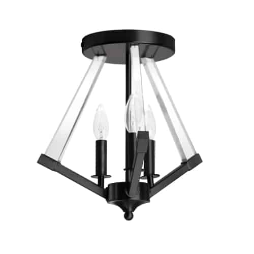 Aalto 3-Light Semi-Flush Mount