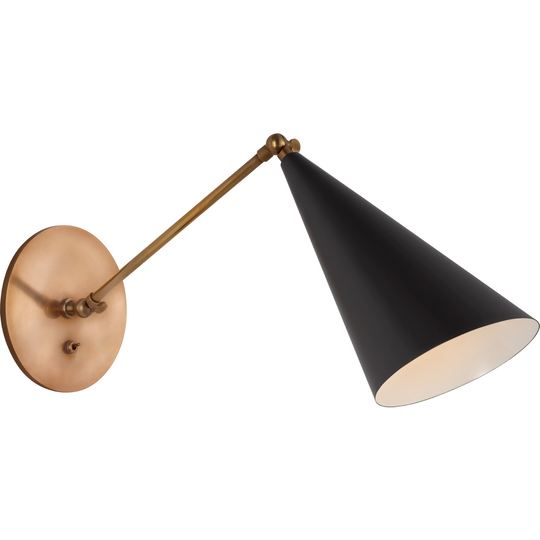 Clemente Single Arm Library Sconce