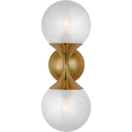 Cristol Small Double Sconce