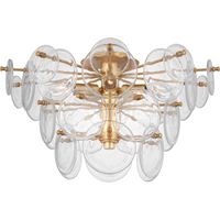 Loire Large Tiered Flush Mount