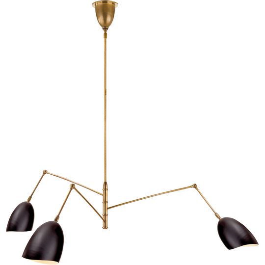 Sommerard Large Triple Arm Chandelier