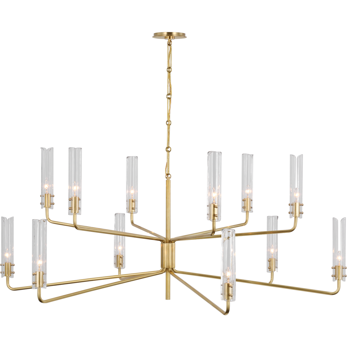 Casoria Large Two-Tier Chandelier main image 1