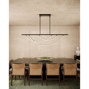 Aryas 60" LED Linear Pendant