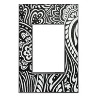 Custom 1-Gang+ Wall Plate with Magnesium Trim