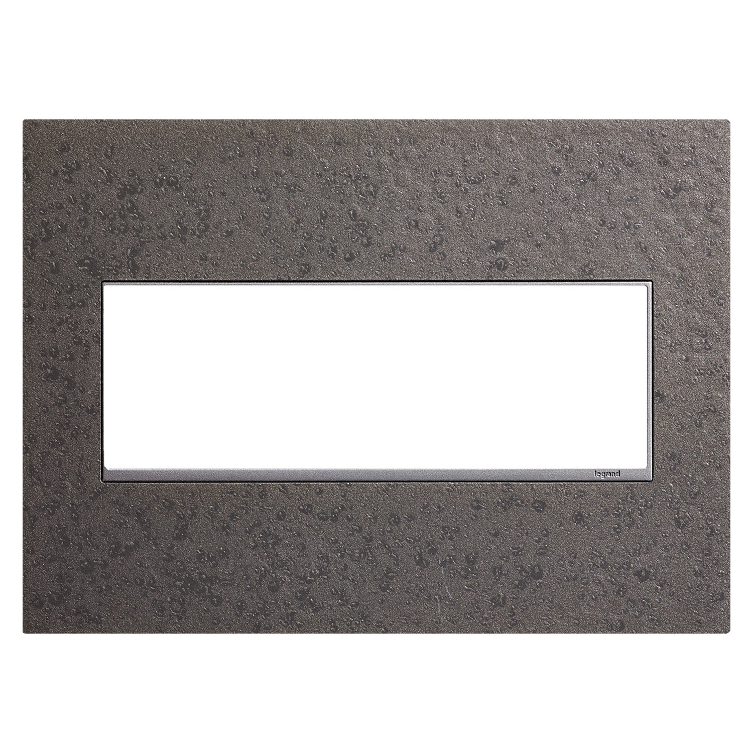 3-Gang Wall Plate in Hubbardton Forge Natural Iron