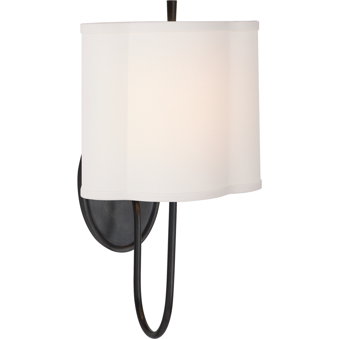 Simple Scallop Wall Sconce