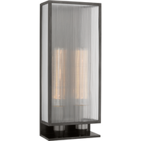 York 24" Double Box Outdoor Sconce