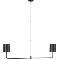 Go Lightly 54" Two Light Linear Chandelier