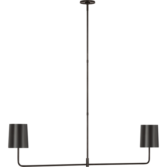Go Lightly 54" Two Light Linear Chandelier