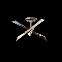 Solitude 28" Semi-Flush