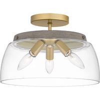 Burkett Semi Flush Mount