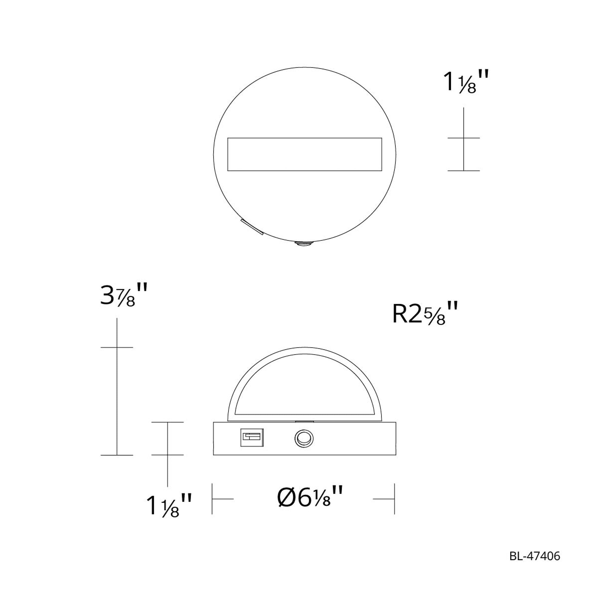 Wink 6" LED Reading Light