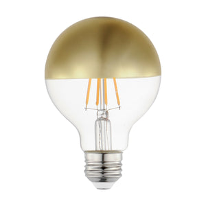 4W Dimmable LED E26 G25 120V CRI>=90 Bulb