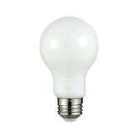 8W LED E26 A19 White 3000K