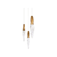 Kindjal 3-Light LED Multi-Light Pendant