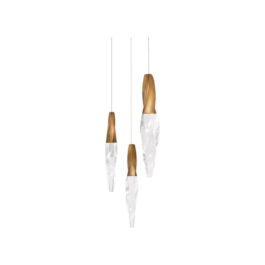 Kindjal 3-Light LED Multi-Light Pendant
