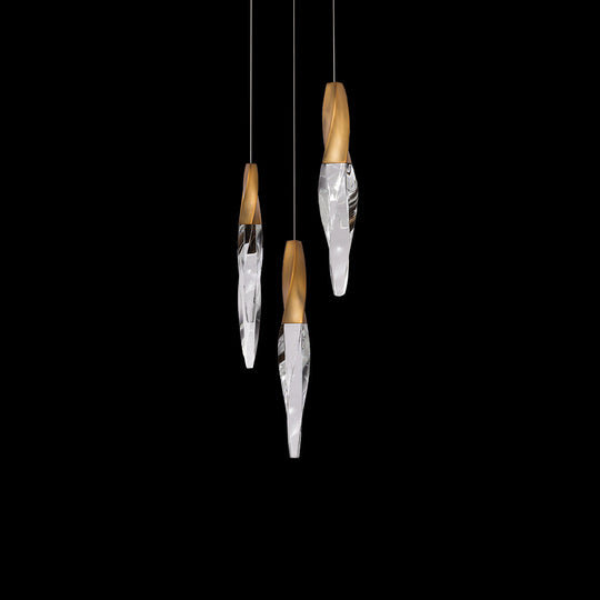 Kindjal 3-Light LED Multi-Light Pendant