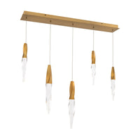 Kindjal 5-Light Multi-Light Linear Pendant