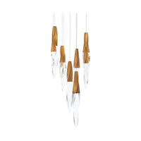 Kindjal 9-Light LED Multi-Light Pendant