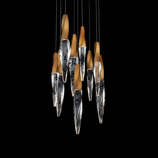 Kindjal 9-Light LED Multi-Light Pendant
